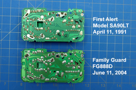 Back of Family_Gard 888D PCB.